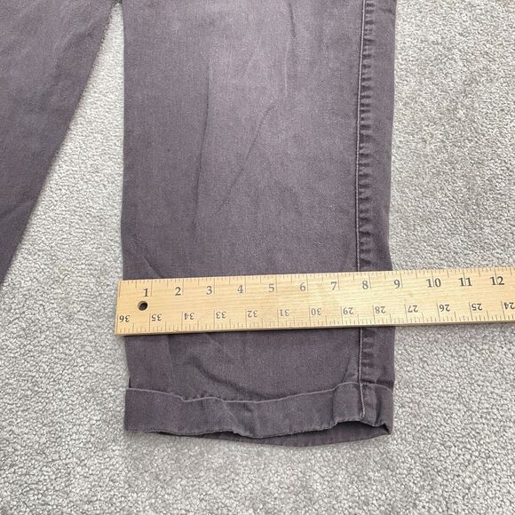 Dockers Vintage Khaki Pants Mens 36x30 Black Pleated Front Straight Cotton Work - Picture 10 of 15